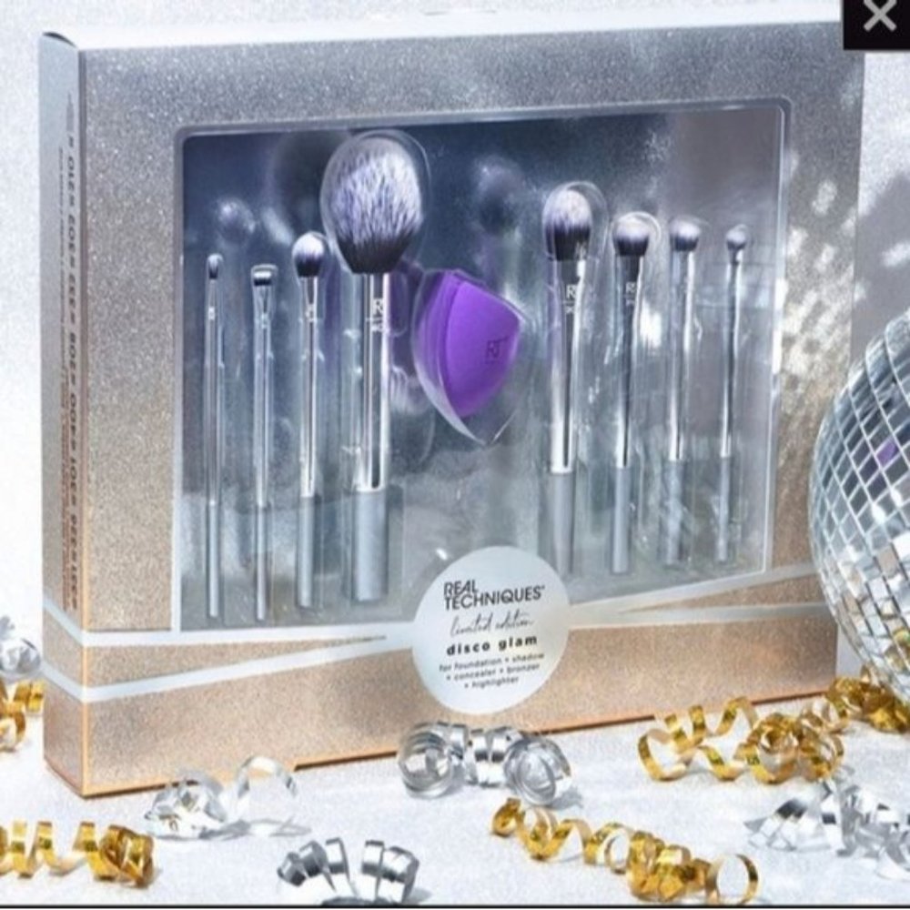 Real Techniques Glam Makeup Brush Set